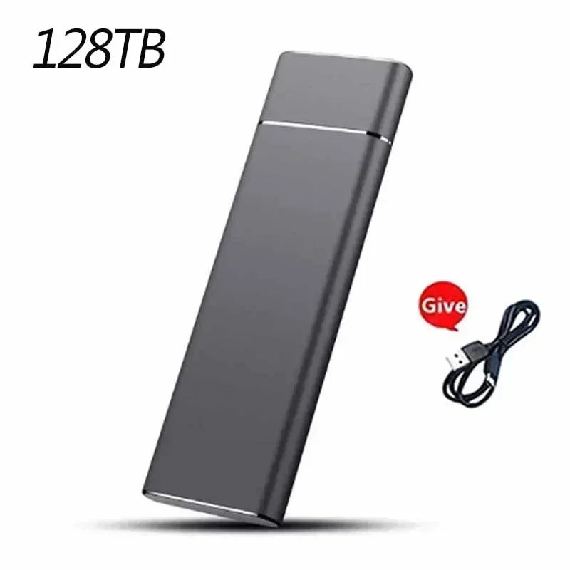 Mini USB SSD portátil 256 TB 1 TB 2 TB de alta velocidad original de almacenamiento masivo SSD USB3.0 Disco duro externo para ordenador portátil SSD