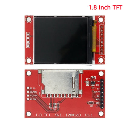 TFT Display 0.96/1.3/1.44/1.77/1.8/2.4/2.8 inch IPS 7P SPI HD 65K TFT Full Color LCD Module ST7735 Drive IC 80*160  For Arduino