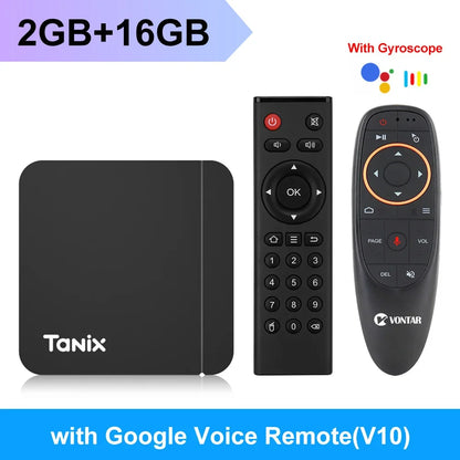 Smart TV Box Android 11 Tanix W2 Amlogic S905W2 Android 11.0 Media Player H.265 AV1 Dual Wifi HDR 10+ 4GB32GB Set Top Box 2G16G