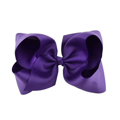 1PC Grosgrain Ribbon Solid Color Hair Bows Clip Girls Hair Clips Hairpins Barrettes Kids Baby Hair Accessories Wholesale