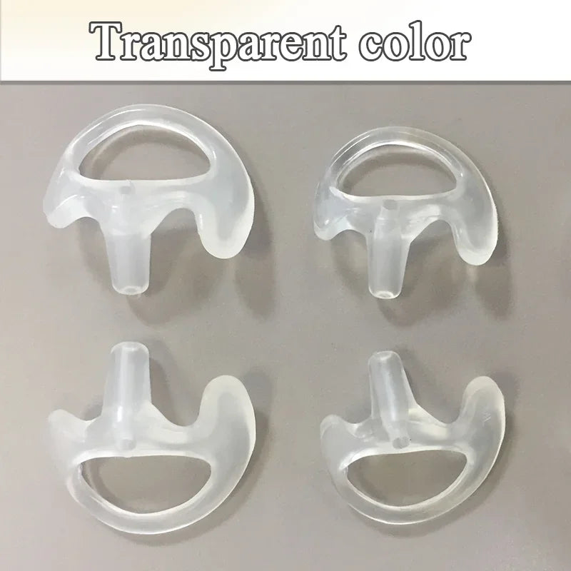 3-Pair Ear Mold Earbud Replacement Soft Silicone Earmould Earplug S/M/L Size for Walkie Talkie Radio Acoustic Earpieces Headsets