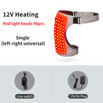 Hip Massager - 3-Gear Red Light Heat & Vibration Relieves Muscle Pain Arthritis Aids Sports Recovery For Fitness Fans Seniors