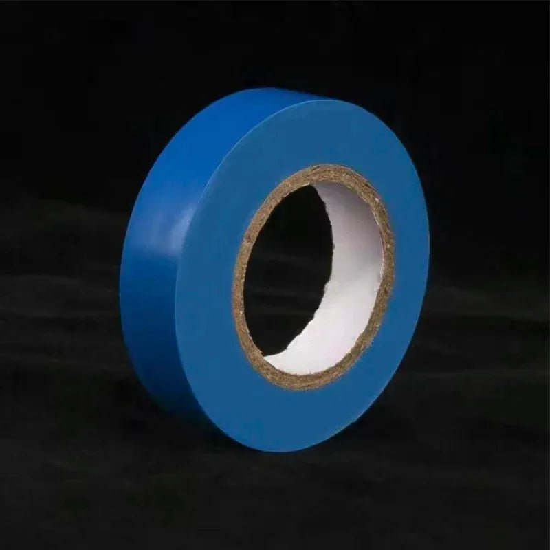 Cinta aislante de color de PVC resistente al desgaste, ignífuga, sin plomo, impermeable, para electricista, blanca, negra, roja, azul, verde