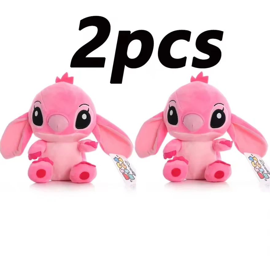 12cm 18cm 25cm Modelos de Peluches de Stitch Muñecos de Peluche de Dibujos Animados Juguetes de Peluche de Anime para Bebés Lindos Regalos de Cumpleaños para Niños
