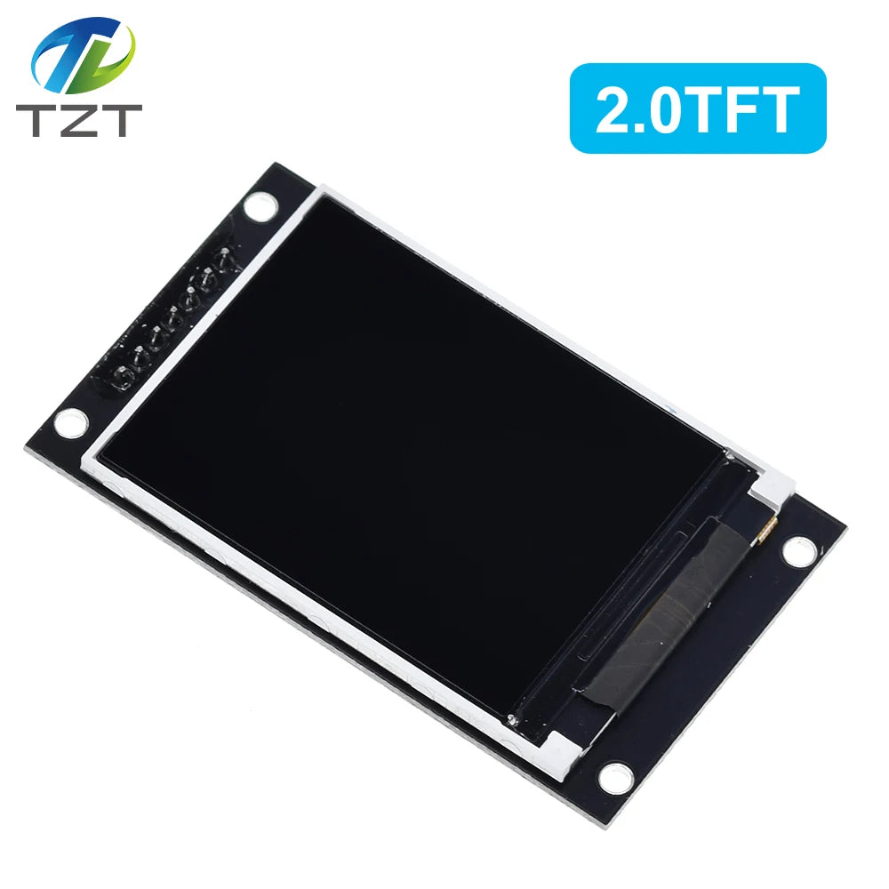 TZT 1.77/2.0/2.4/2.8 Inch TFT Color Screen LCD Display Module Drive ST7735 ST7789 Interface SPI 128*128 240*320
