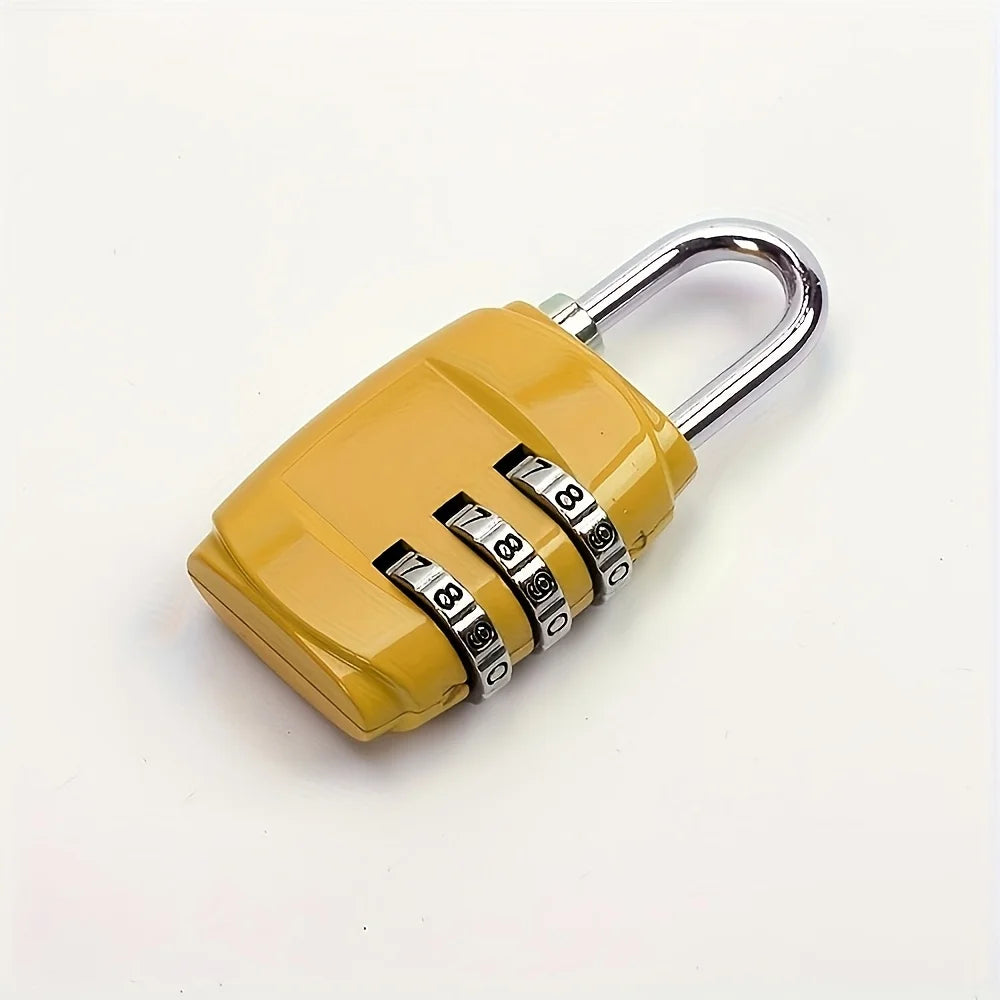 7 Colors Digit Password Lock Combination Suitcase Luggage Metal Code Password Locks Padlock Travel Safe Anti-Theft Color Locks