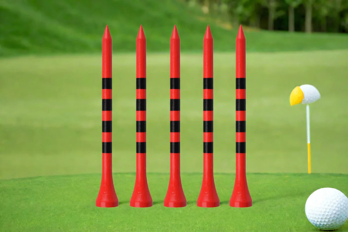 100pcs/bag professional bamboo golf Tee, the strength is 5 times that of ordinary Tee, more durable and more stable