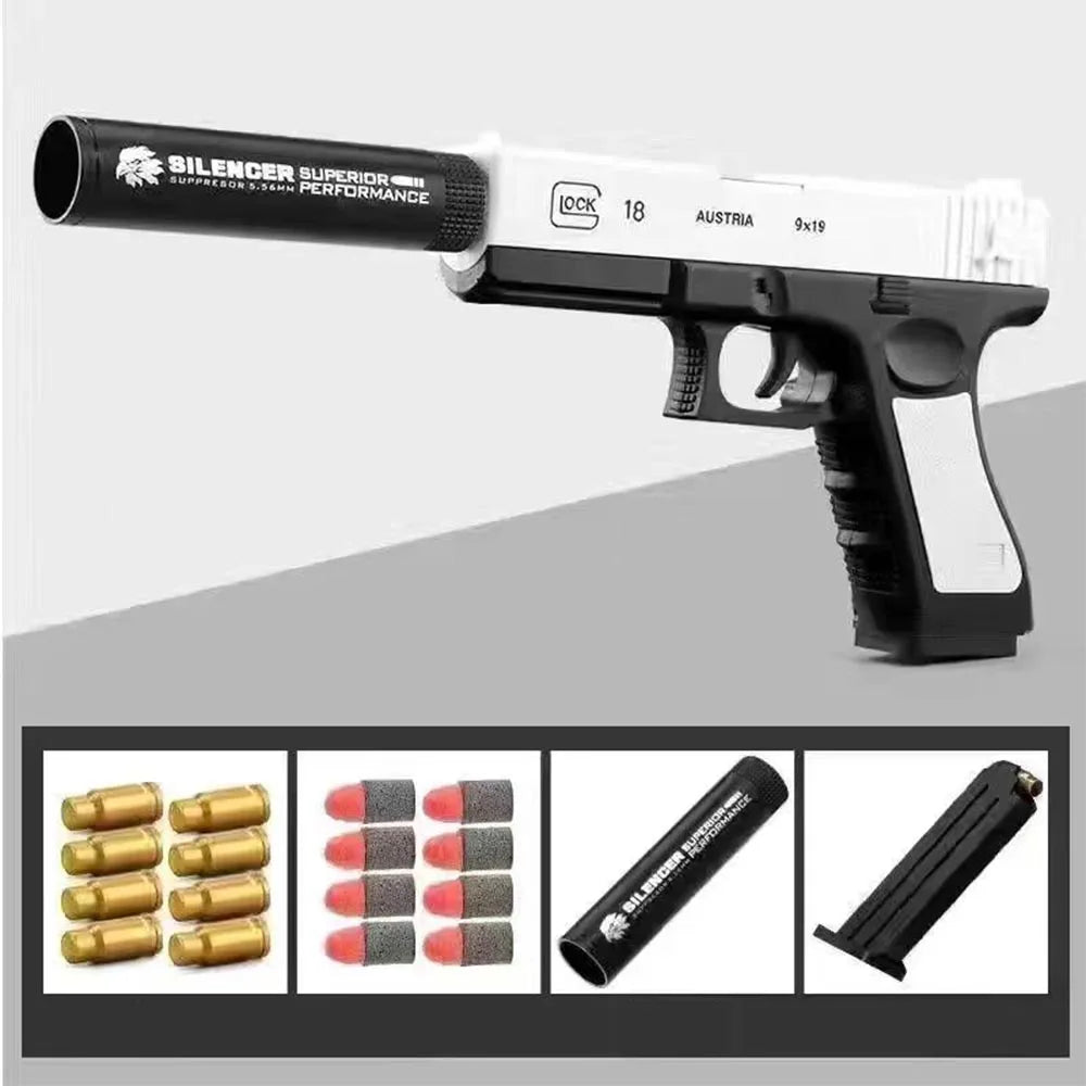 Desert Eagle Toy Guns For Kids Boys Shell Ejecting Pistol Blaster Gun Birthday Gifts Dropshipping Australia