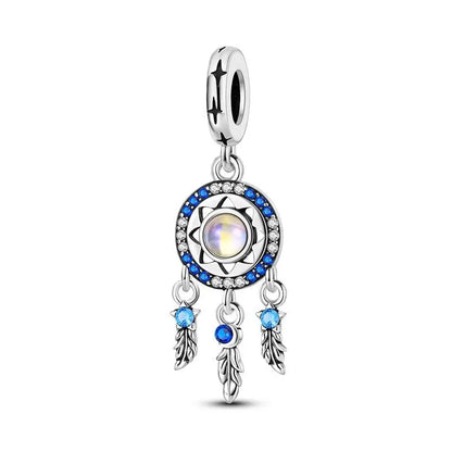 PAMELA 925 Sterling Silver Sea Turtle Starfish Blue Charm Dolphin Octopus Shell Bead For Original Charms Bracelets Ocean Jewelry