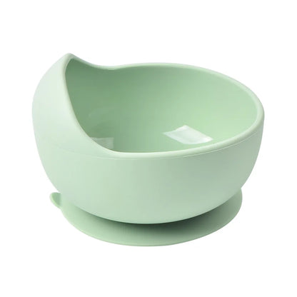 28Colors Baby Silicone Suction Bowls for Kids Waterproof Baby Feeding Tableware Spoon Children Dishes Kitchenware Infant Plates