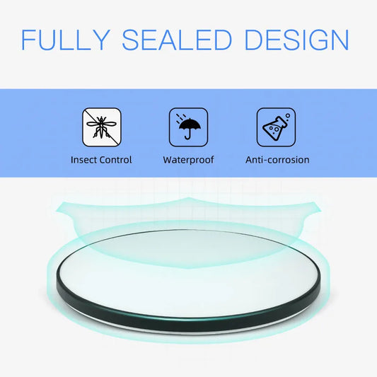 Waterproof Bathroom Lamp Ceiling LED Ceiling Lights 18W 30W 40W Round LED Ceiling Lamp For Kitchen Living Room Toilet Room 220V