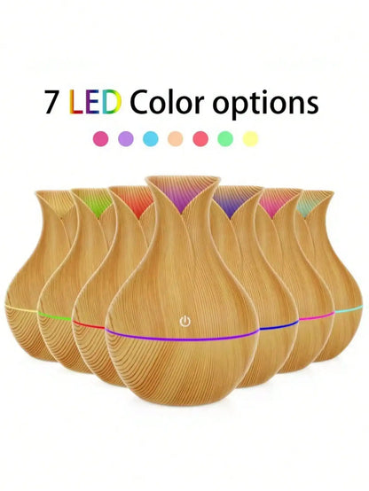 200ml Essential Oil Diffuser Air Humidifier USB Mist Maker Mini Humidifier with Colorful Light for Home Car Water Sprayer