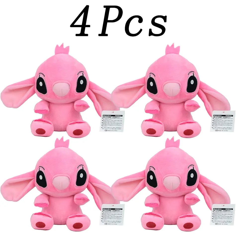 2028 New 12cm 20cm 25cm Stitch Stuffed Plush Models Cartoon Stuffed Plush Dolls Anime Plush Baby Toys Kawaii Kids Birthday Gifts
