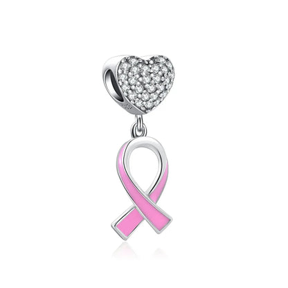 Hot Selling 925 Silver Pink Cake, Dog Paw, Luggage, Cup Bead Pendant Suitable for European Original Bracelet DIY Exquisite Jewelry