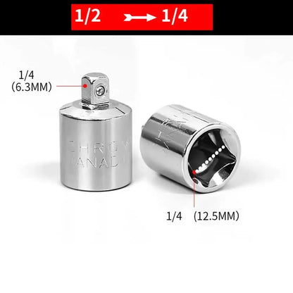 1pc Socket Convertor Adaptor1/2 To 3/8 3/8to1/4 3/4 To1/2 Socket Adapter Ratchet Wrench Adapter Steel Drive Socket Converter