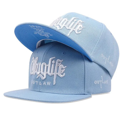 1 Pcs, Fashion Fastball CAP, Thuglife Embroidery Hiphop Baseball Cap, Snapback Hat, Adult Outdoor Casual Sun, Casual Bone Adjustable