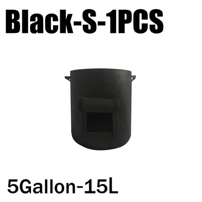 3Styles Felt, plant grow bags, nonwoven fabric garden potato pot, greenhouse vegetable growing bags, moisturizing vertical tools