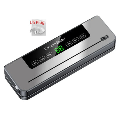 Food Vacuum Sealer Machine Wet Dry With UV Kitchen Storage Sealing Machine Built-in Cutter Food Vacuum Packaging Machine