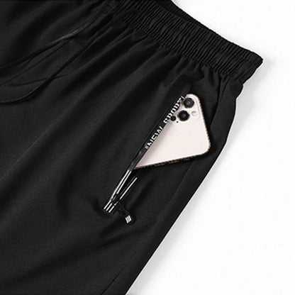 Men Plus Size Shorts, Summer Pants, Work Trousers, Men Quick-drying Loose Fit Sports Fitness Sweatpants