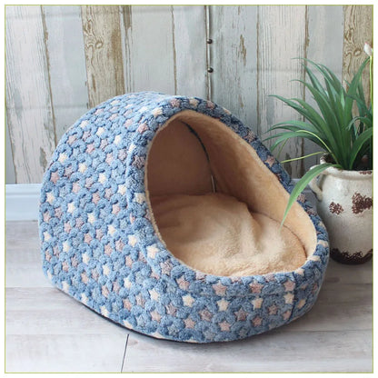 Pet Dog House Warm Dog Bed Kennel Soft Puppy Cushion Cat Nest Dogs Basket Chihuahua Teddy Bed For Small Medium Dogs Pet Supplier