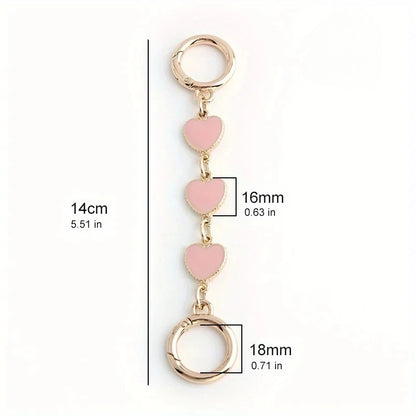 Exquisite Cute Wallet Shoulder Strap Extension Chain, Women's Clutch Shoulder Bag DIY Decoration, Extension Chain