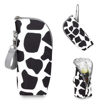 Baby Bottle Bag Portable Mother Feeding Bottle Warmer Baby Feeding Aluminum Mold Insulation Outing Stroller Hanging Bag