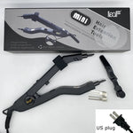 JR609A Quality Black Heat Hair Connector Temperature Controllable Heat Iron Hair Extension Tools Kit