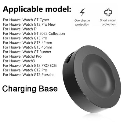 Base de carga magnética para Huawei Watch 3, 3 Pro, ECG, GT2, GT3 Pro y Honor Watch Dream, Magic 2