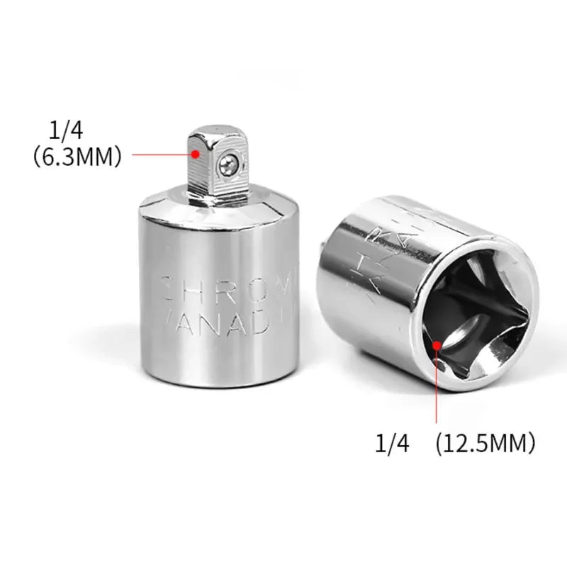 1 Pcs 1/4 3/8 1/2 Ratchet Wrench Socket Adapter Converter Drive Reducer Air Impact Wrench Adapter Repair Hand Tools