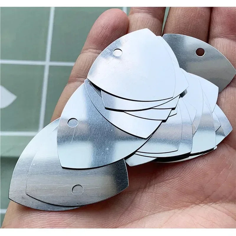 Metal Phone Opening Tools 10/20/50PCS Metal Guitar Picks Pry Opener for iPhone iPad Tablet PC Disassemble Repair Tool Kit