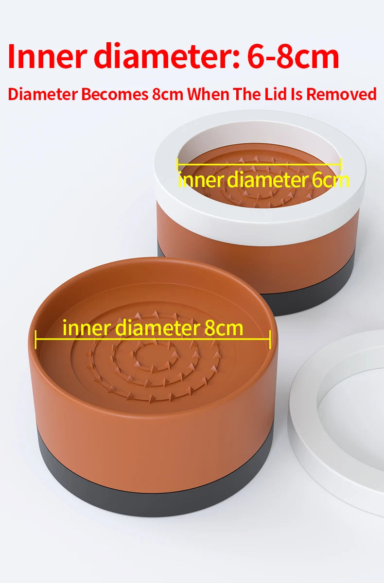 Stackable Furniture Heightening Foot Pads: Table Leg Pads, Coffee Table & Cabinet Base Risers, Bed Leg Heightening Pads