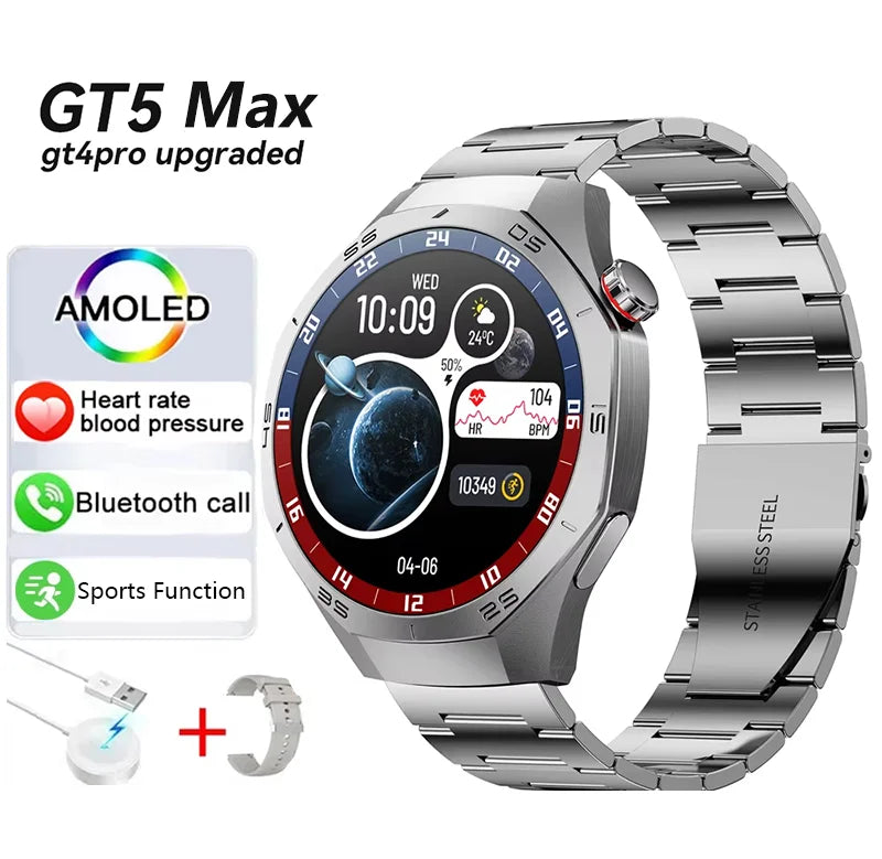 2026 New Bluetooth Smart Watch with Call Function 1.52-inch Customizable Dial Sporty Smartwatch for Men Women Health Monitor