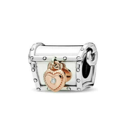 Pink Bead Bag Perfume Lipstick high heels Pendant fit Original Bracelet Accessories DIY Jewelry Women 925Silver Gift Trunk Charm