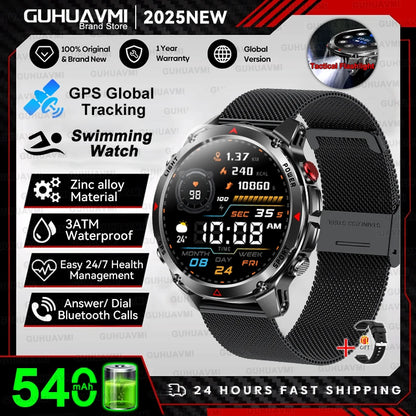 New Professional GPS Sports Smart Watch, Outdoor RIDE Run GPS track Swim Watchs Compass Altimeter, 3ATM Sports Bracelets, men, ladies
