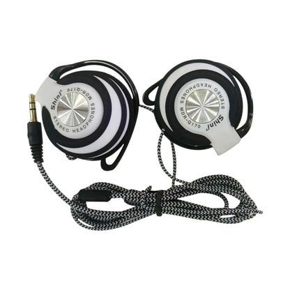Q170 Universal 3.5mm Wired Headphones, HIFI Heavy Bass Headset, Over-ear Adjustable Ear Hook Earphones, Music Earphone