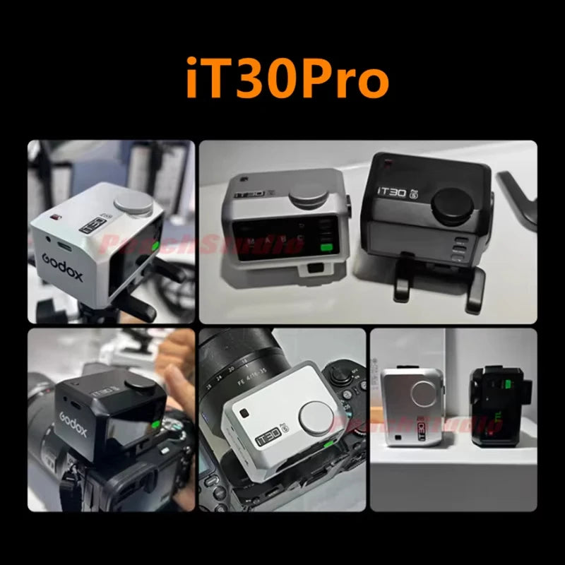 Godox iT30Pro iT30 Pro C/N/S/F/O 2.8" Touchscreen Pocket Flash TTL Auto-Exposure 2.4G Wireless on Camera Flash