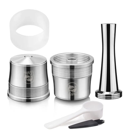 ICafilas Reusable Coffee Capsule Pod For illy X7.1 illy Y5 Machine Stainless Steel Refillable Coffee Maker Filter