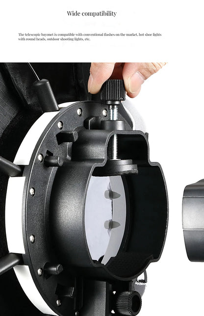 Softbox, Octagon Umbrella Light Box For Godox AD200 V1 Speedlite Flash Light, Photography Photo Studio, Triopo