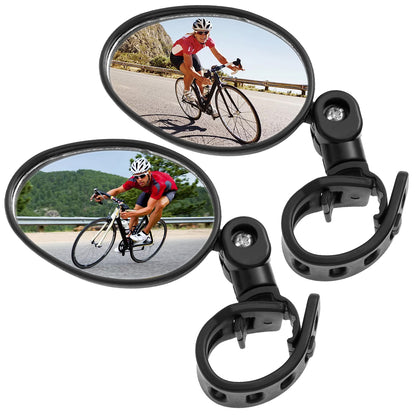 2Pcs, Car Rearview Mirrors, 360° Blind Spot Mirror, Adjustable Rotatable Convex Wide-angle Clear Rearview Safety Mirror Accessories