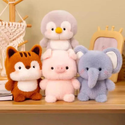 15cm Cute Animal Plush Toy Children's Tabletop Doll Ornaments Companion Doll Birthday Christmas Gifts Soft Sleeping Companion Kawaii