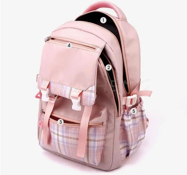 Backpack Lovely Capybara Print Women Laptop Computer Large Capacity School Backpacks for Girls Teenage Packsack 4 Color Gift