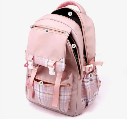 Backpack Lovely Capybara Print Women Laptop Computer Large Capacity School Backpacks for Girls Teenage Packsack 4 Color Gift