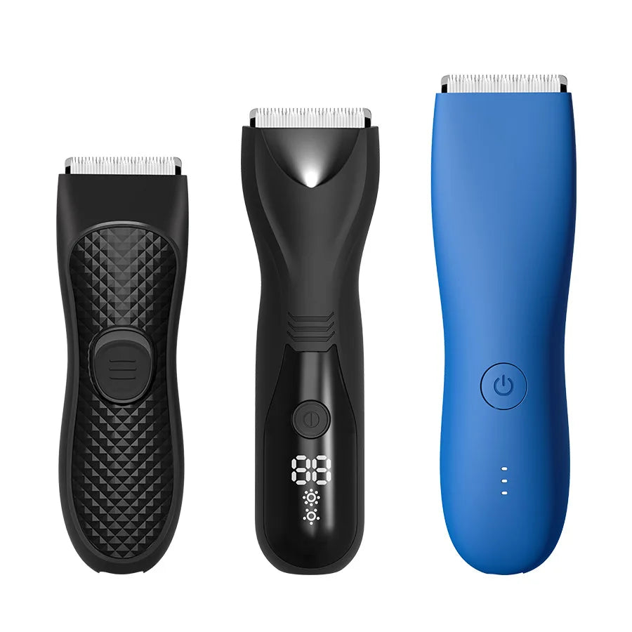 Professional Body Hair Trimmer, Groin&Body Manscape Trimmer For Men, Electric Ball Shaver Groomer, Pubic Grooming Clipper Male R