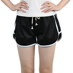 Pantalones cortos elásticos de verano para mujer, informales, de fitness, de correr, deportivos, transpirables, talla grande
