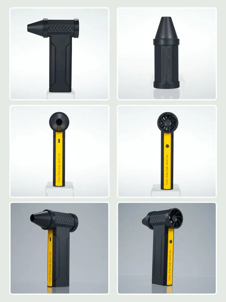 160000 RPM Electric Air Blower, Turbo Jet Fan Brushless Motor High-Speed Turbo Violent Fan, USB Rechargeable Powerful Dust Blower