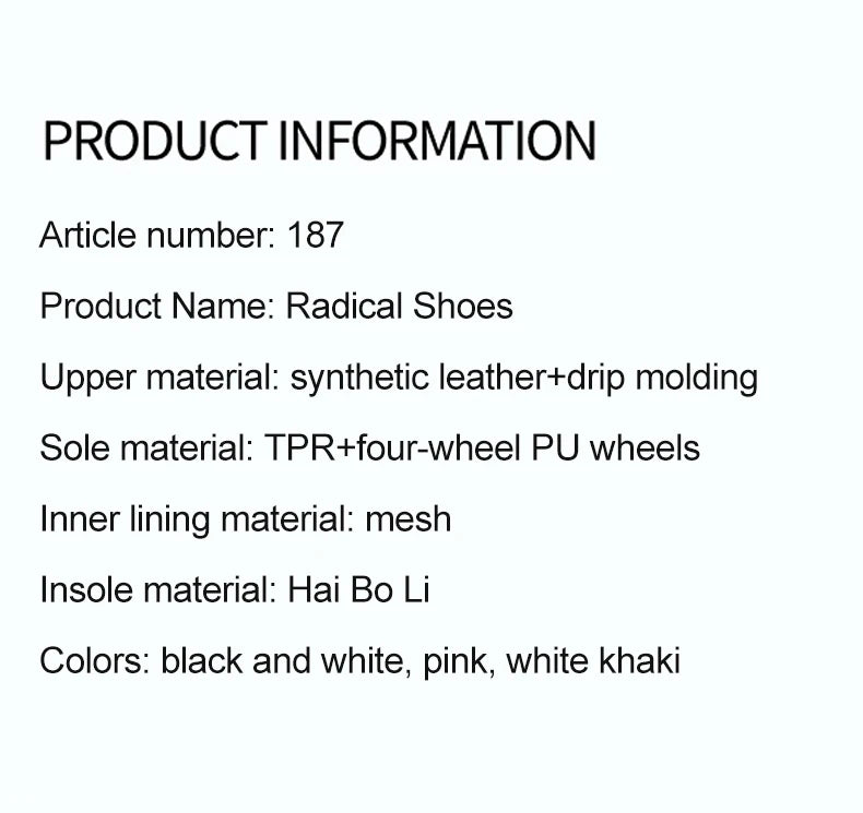 Roller Skate Shoe Walking Shoes With Four-wheel Student Sports Pulleys Walking Shoes With Wheels Summer Spring Kids Sneakers