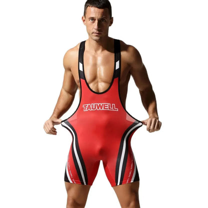 Men's Seamless Body Shaping Bodysuit, Sexy One-Piece Gym Vest, Rompers, Comfortable Home Jumpsuit