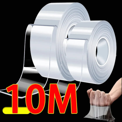 Nano Tape Extra Strong Double-sided Adhesive Tape, Waterproof Transparent Decorative Tape, Thickened Reusable Tape Tools For Home