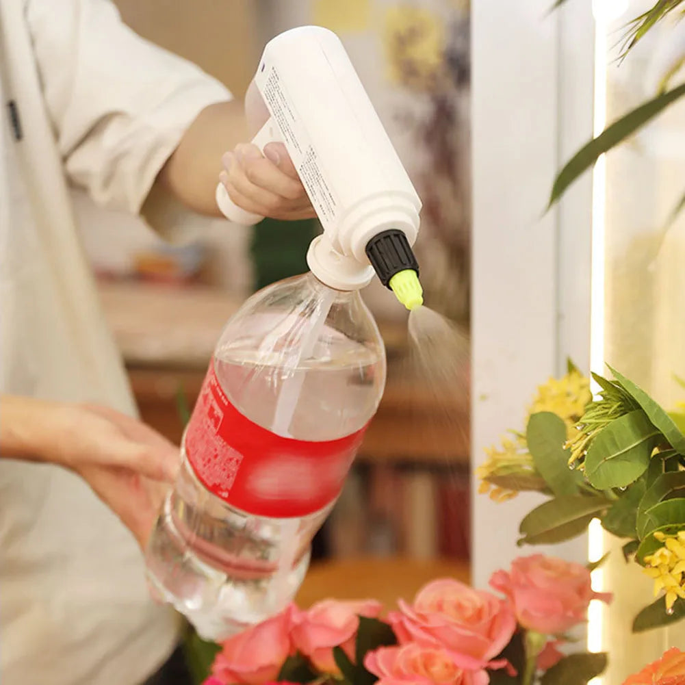 High Pressure Electric Plant Spray Bottle Watering Fogger USB Sprayer Home Watering Machine Electric Watering Irrigation Sprayer