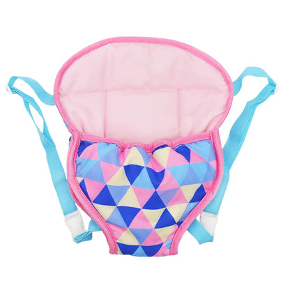Doll accessories for 15-17 inch newborn doll backpack, seat towel, blanket, toy diaper, panties bag